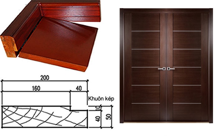 Cách lắp đặt khuôn cửa gỗ chắc chắn và đẹp mắt